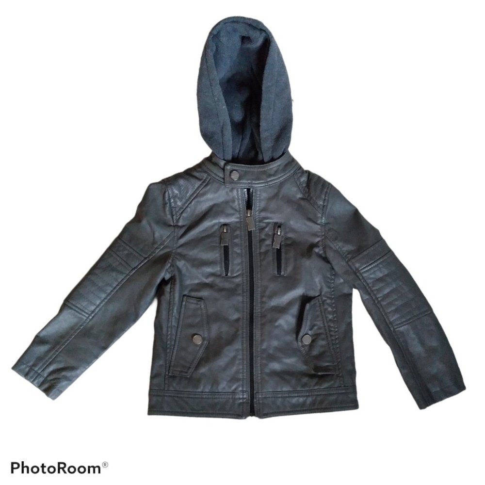 Urban Republic Jacket Boys Size 5/6 Gray and Black